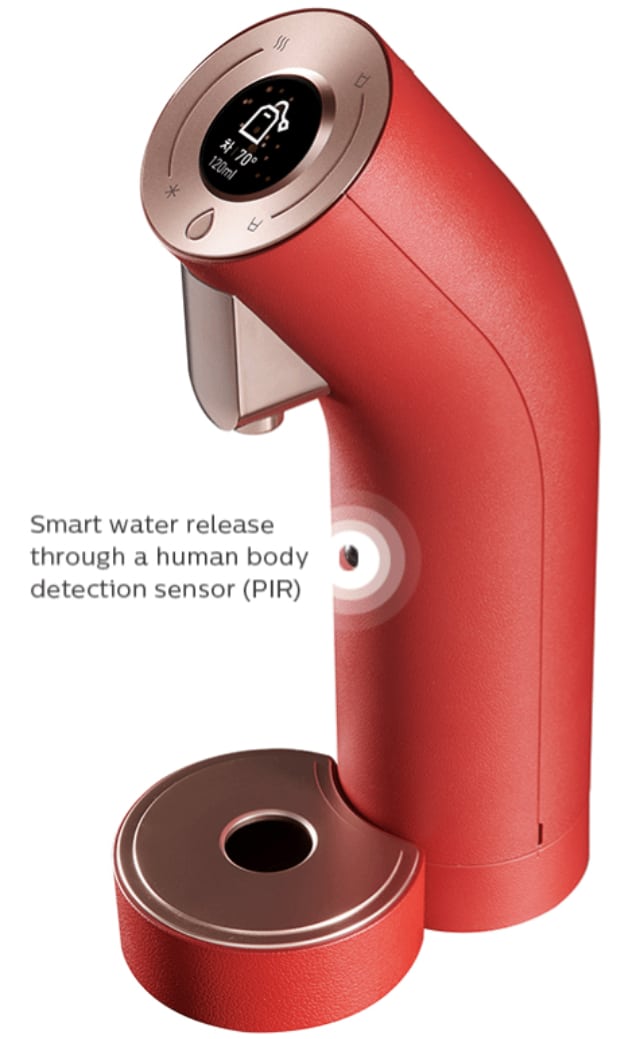 Added convenience with Passive Infrared Sensor (PIR)