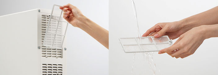 Removable parts that are easy to clean