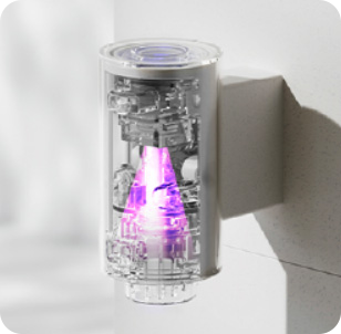 Faucet UV sterilisation