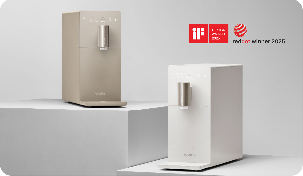 Just a hand's width of space Effortlessly stylish, perfectly compact