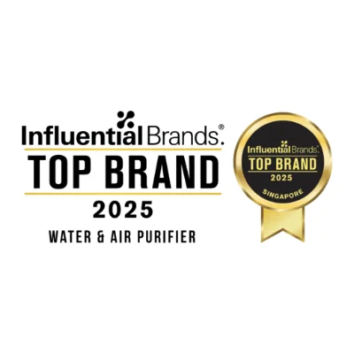 Wells Singapore Influential Brands Top Brand 2025 for water and air purifiers